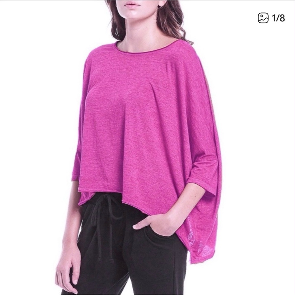 FP Movement Free People Fuchsia Long Sleeve Top